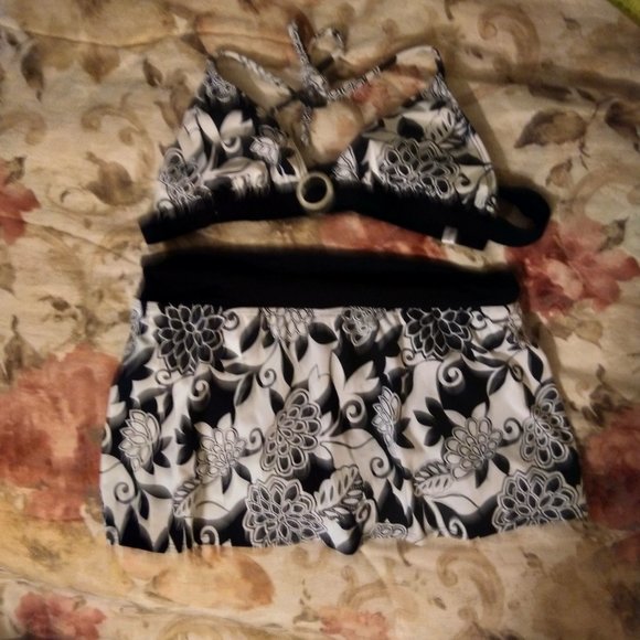 Black & White Bikini set NWOT - Picture 1 of 14